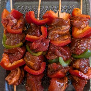 4 Mediterranean Lamb Kebabs